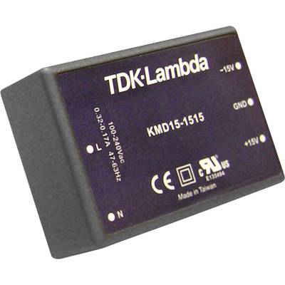 TDK-Lambda KMD15-1515 AC/DC-Printnetzteil 15 V 0.5 A 15 W 