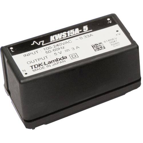 TDK-Lambda KWS15A-12 AC/DC-Printnetzteil 12 V 1.3 A 15.6 W