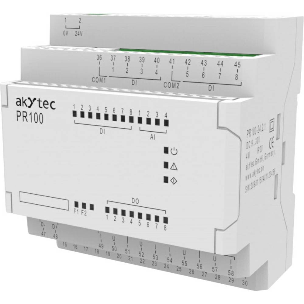 akYtec PR100-24.2.1 37C066 PLC-controller 24 V-DC