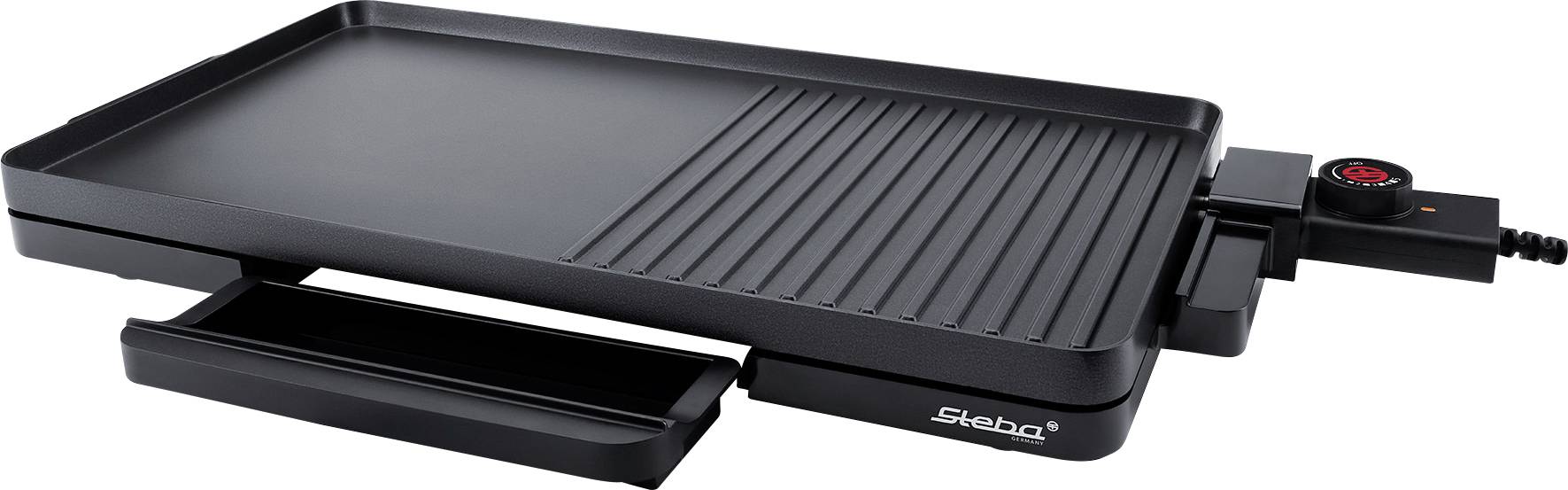 Steba VG 30 SLIM - BBQ-Grill - elektrisch - 1261 qcm - Schwarz-0