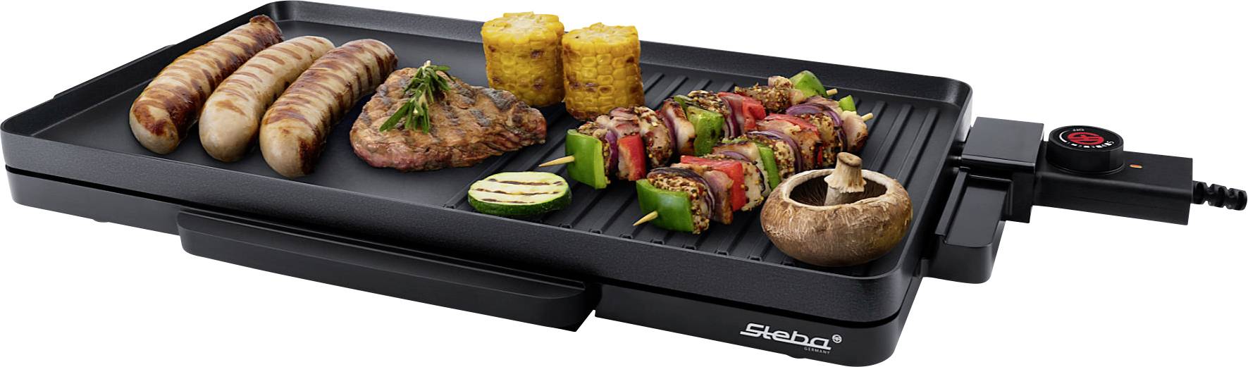Steba VG 30 SLIM - BBQ-Grill - elektrisch - 1261 qcm - Schwarz-3
