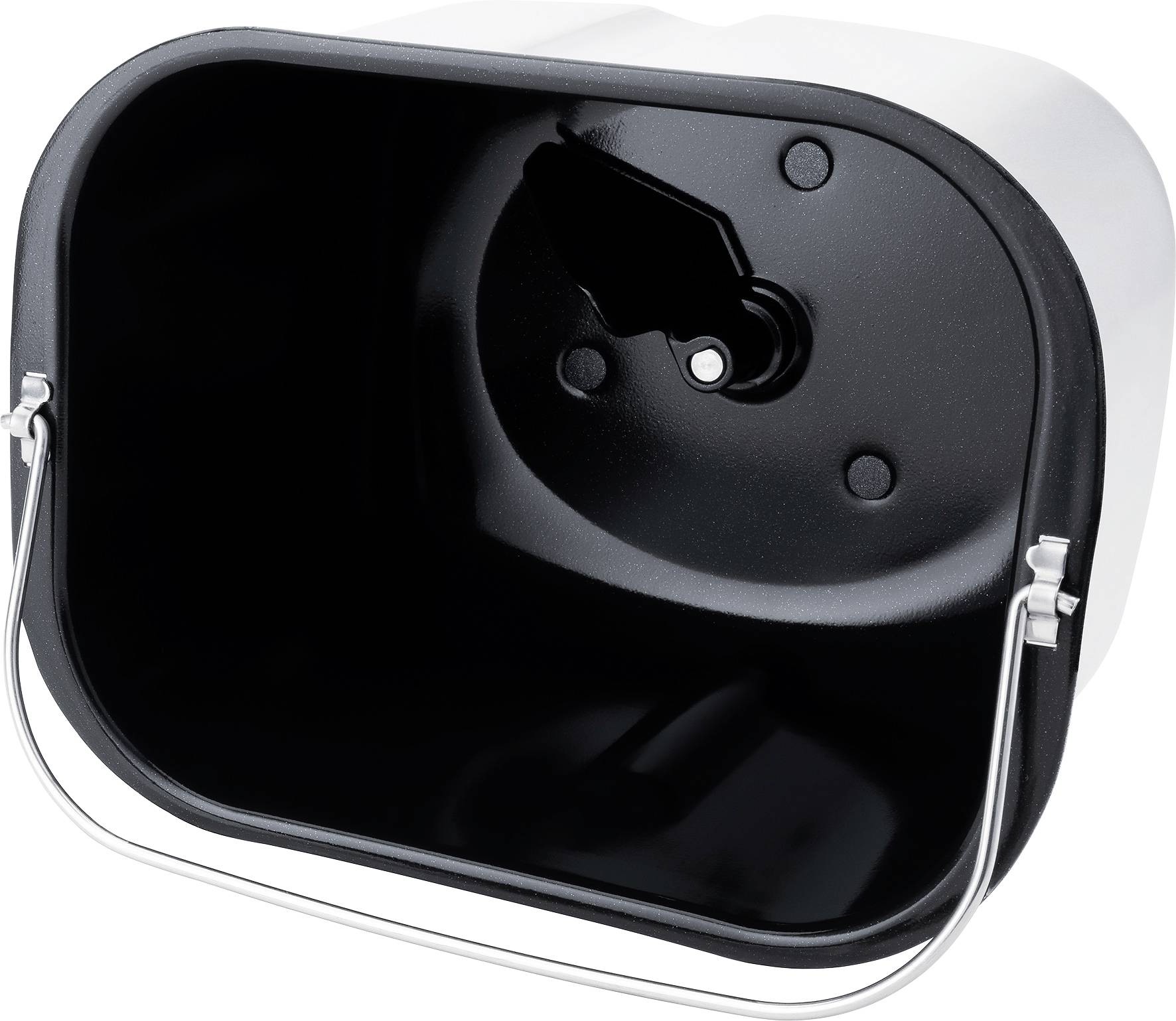 Brotsortenbehälter mit Antihaftbeschichtung und Griff.