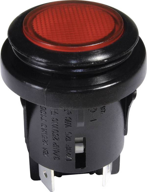interBär 3659-295.22 Druckschalter 250 V/AC 16 A 2 x Aus/Ein rastend IP65 1 St.
