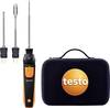 testo Testo Temperaturfühler -60 - +400 °C mit Bluetooth®-Anbindung an Smartphones, mit Luftfühler, mit Tauch-/ Einstechfühler, mit Oberflächenfühler