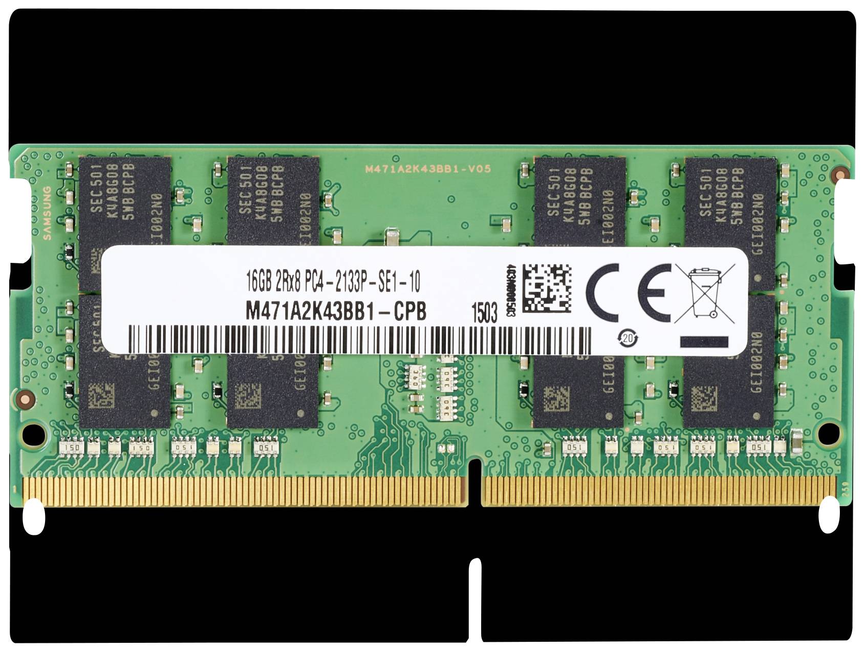 HP 4VN06AA Laptop-Arbeitsspeicher Modul DDR4 8 GB 1 x 8 GB Non-ECC 2666 MHz 260pin SO-DIMM 4VN06AA#AC3-0
