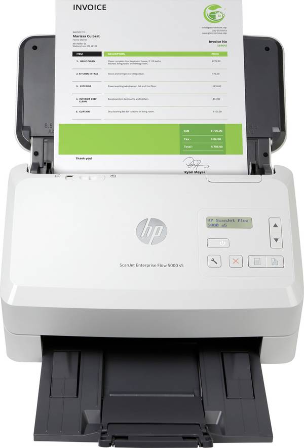 HP ScanJet Enterprise Flow 5000 s5 Dokumentenscanner  216 x 3100 mm 600 x 600 dpi  USB-A (USB 3.0)