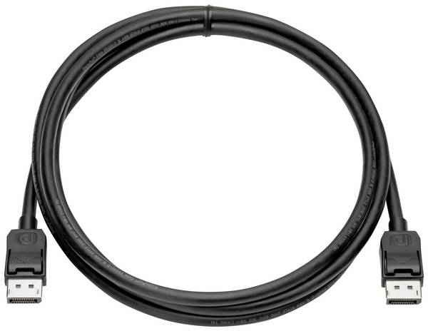 HP DisplayPort Anschlusskabel DisplayPort Stecker, DisplayPort Stecker 2.00 m  VN567AA  DisplayPort-Kabel