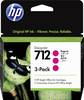HP Druckerpatrone 712 Original 3er-Pack Magenta 3ED78A