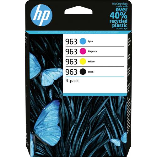 HP 963 Druckerpatrone 4er-Pack Original Color 6ZC70AE Tinte