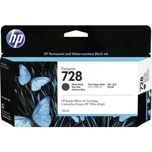 HP Druckerpatrone 728 Original Matt Schwarz 130 ml 3WX25A 1 St.