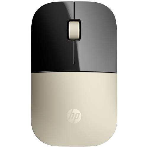 HP Z3700 Maus Funk Optisch Schwarz, Gold 3 Tasten 1200 dpi