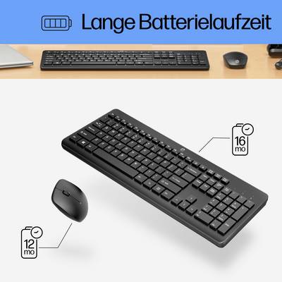HP 230 WL Kabellos Tastatur, Maus-Set Deutsch, QWERTZ-5
