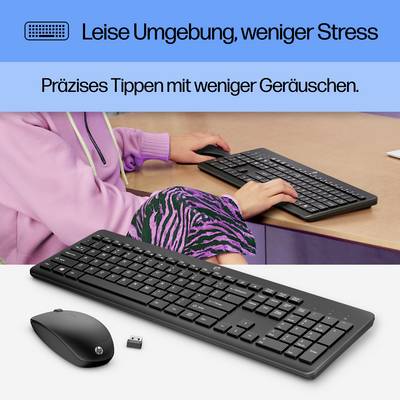 HP 230 WL Kabellos Tastatur, Maus-Set Deutsch, QWERTZ-7