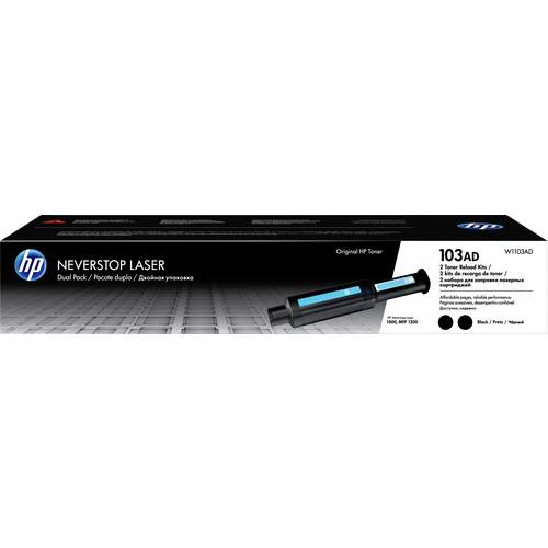 HP Toner 103A Original 2er-Pack Schwarz 2500 Seiten W1103AD