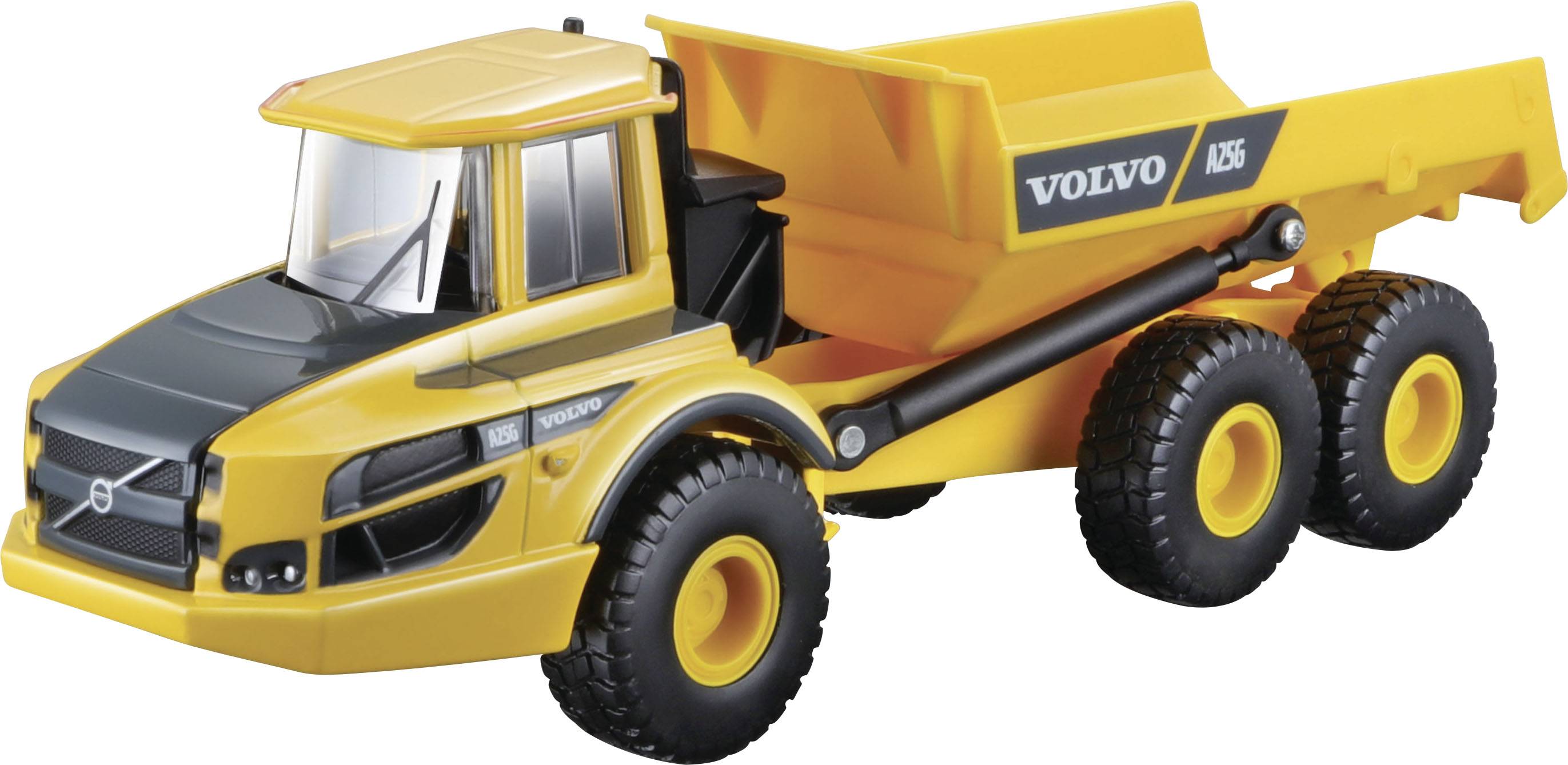 Model nákladního vozidla Bburago Volvo Muldenkipper A25G, 1:50