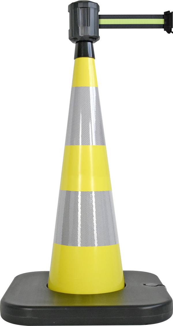 VISO RCX102BYB  G/S Leitkegel Steht selbstständig am Boden Gurt-/Ketten-Länge (Details) 2 m (Ø x H) 90 mm x 100 cm