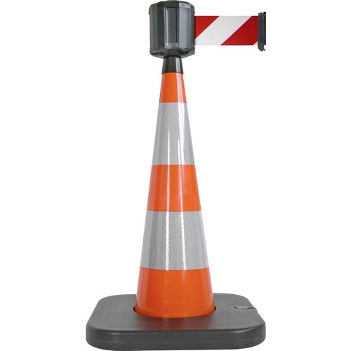 VISO RCX1100RB R/W Leitkegel Steht selbstständig am Boden Gurt-/Ketten-Länge (Details) 10 m (Ø x H) 90 mm x 100 cm