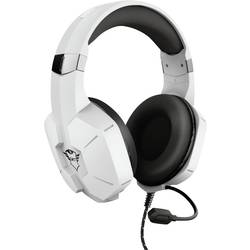 Image of Trust GXT323W Carus Gaming Headset 3.5 mm Klinke schnurgebunden Over Ear Weiß Stereo