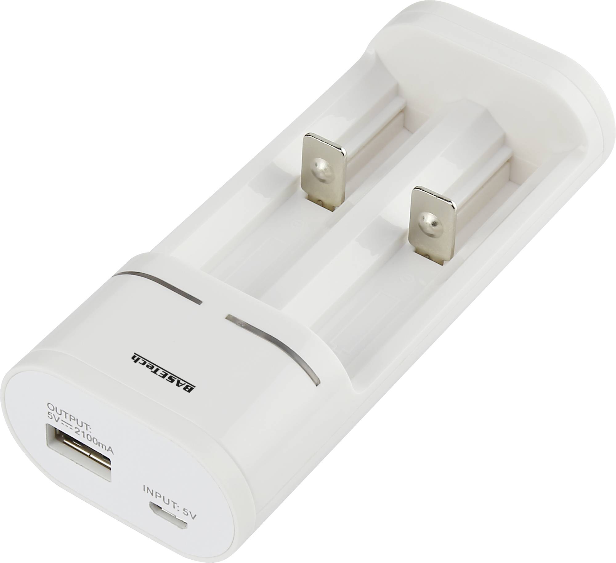 Nabíječka akumulátorů Basetech, Li-Ion, NiMH BTL-7, AAA, AA, 14500, 16650, 17500, 17670, 18500, 18650, 22650