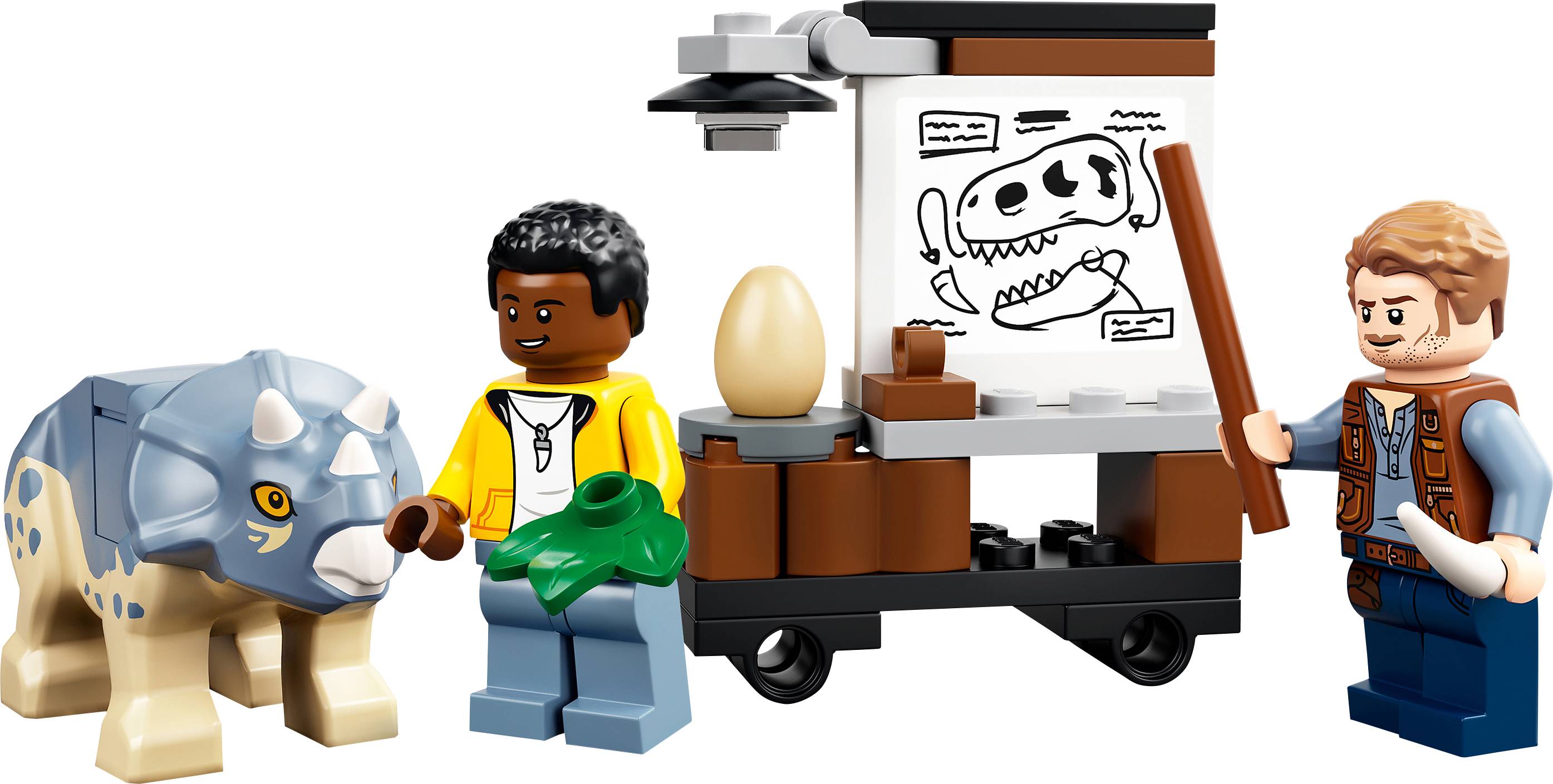 LEGO® Jurassic World™ T. Rex-Skelett in der Fossilienausstellung 76940-7