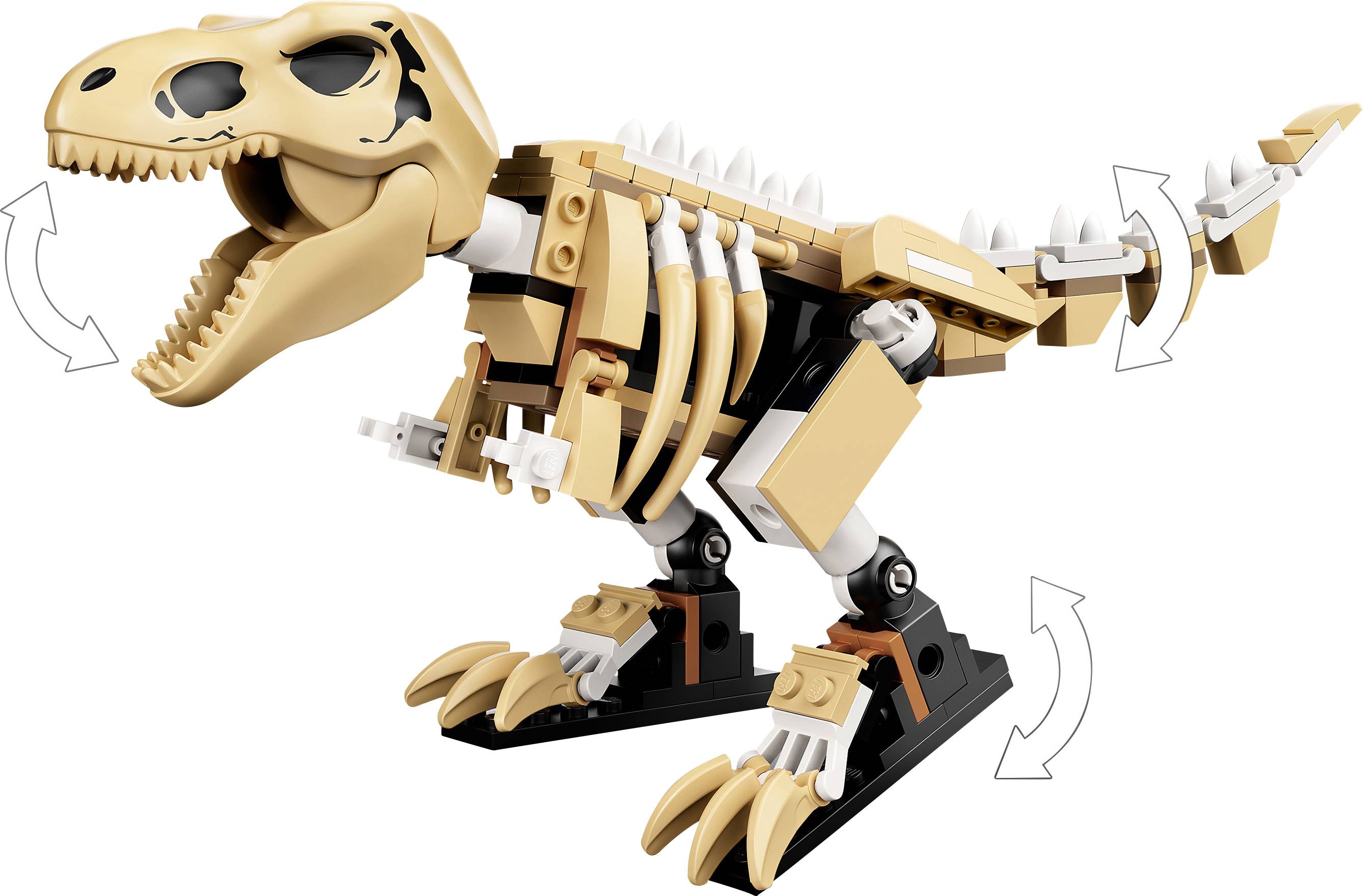 LEGO® Jurassic World™ T. Rex-Skelett in der Fossilienausstellung 76940-8