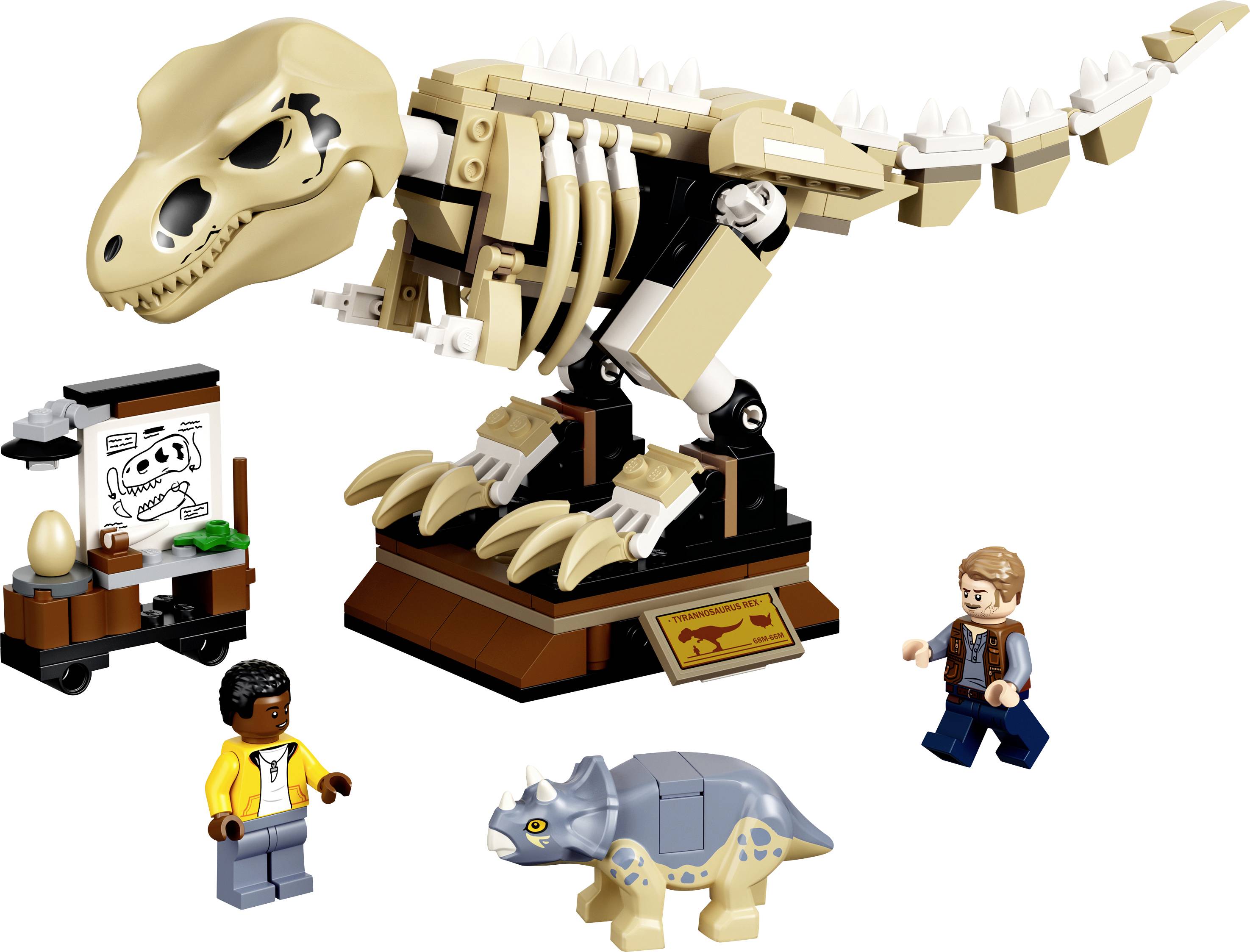 LEGO® Jurassic World™ T. Rex-Skelett in der Fossilienausstellung 76940-9