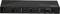 Rückansicht eines HDMI-Switches mit drei HDMI-Anschlüssen für Input, zwei für Output, einem optischen Audioausgang und Stromanschluss.