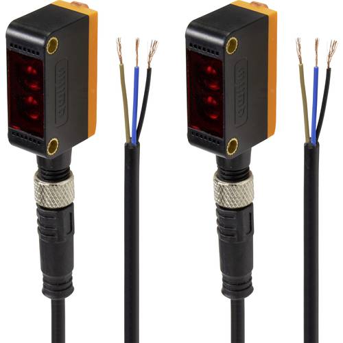 TRU COMPONENTS Lichtschranke TC-9444612 M8 Effektive Detektorreichweite: 1000 cm hellschaltend