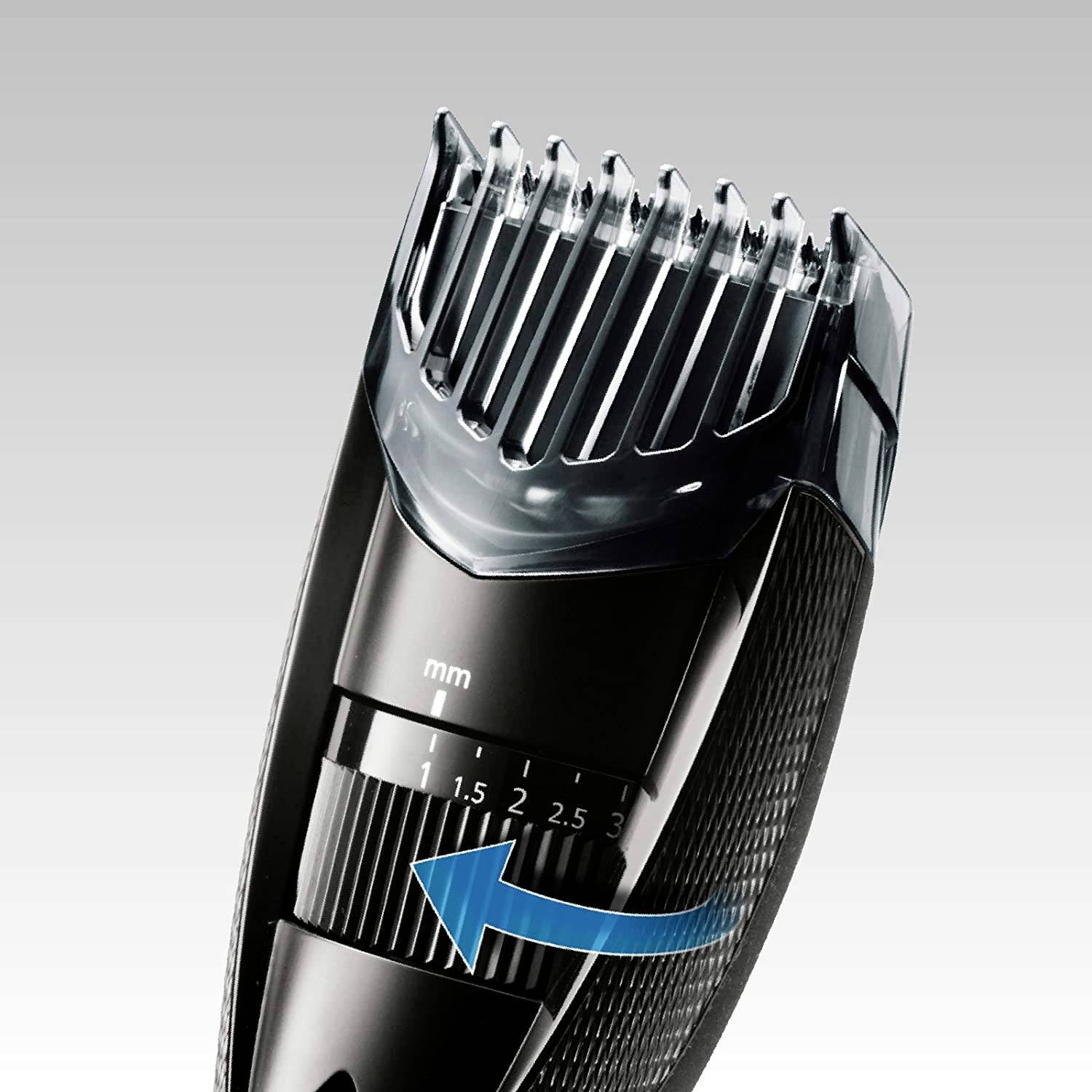 Panasonic ER-GB37-K503 Bartschneider, Haarschneider, Körperhaartrimmer abwaschbar Schwarz-4