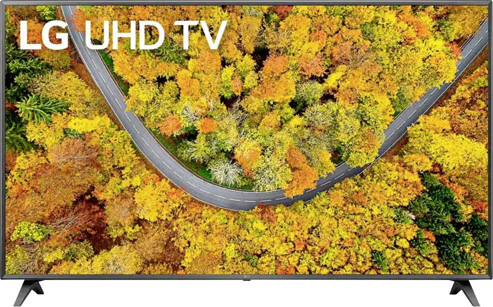 LG Electronics 75UP75009LC.AEUD LED-TV 189 cm 75 Zoll EEK G (A - G) CI+, DVB-C, DVB-S2, DVB-T2, Smart TV, UHD, WLAN-0