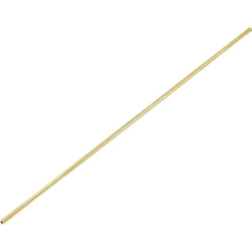 Messing Rohr Stab (Ø x L) 5 mm x 500 mm Innen-Durchmesser: 4.1 mm 1 St.