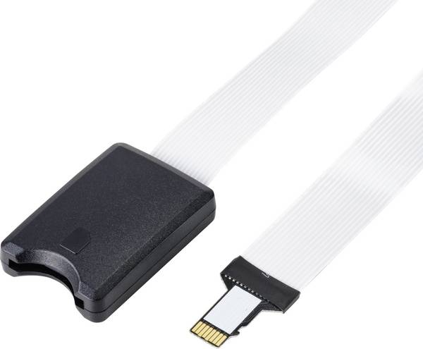 TRU COMPONENTS Kabelsatz Raspberry Pi®, Banana Pi, Asus, Rock Pi [1x MicroSD-Stecker - 1x SD-Karten-Slot] 0.5 m