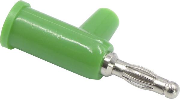 Schnepp FK 4105 GR Bananenstecker Stecker, gerade Stift-Ø: 4 mm Grün 1 St.