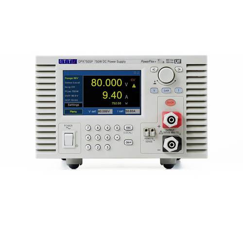 Aim TTi QPX750SP Labornetzgerät, einstellbar 80 V (max.) 750 W LAN, LXI, USB, GPIB Anzahl Ausgänge 1 x
