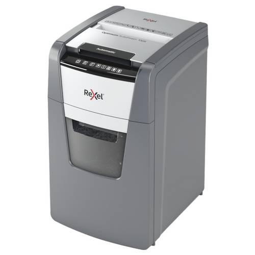 Rexel Optimum AutoFeed+ 130X Aktenvernichter 130 Blatt Mikroschnitt 4 x 28 mm P-4 44 l Vernichtet auch Büroklammern, Hef...