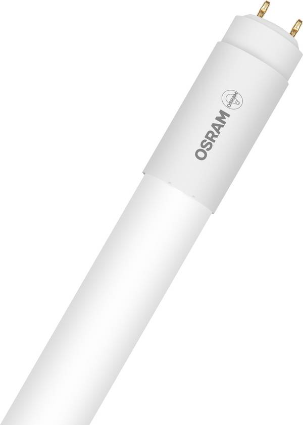 LEDVANCE LED-Röhre EEK: E (A - G) G13 Röhrenform T8 EVG, KVG 7.5 W Warmweiß (Ø x L) 26 mm x 603 mm inkl. Splitterschutz 1 St.