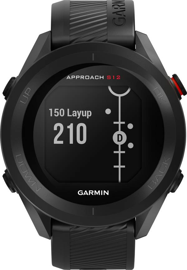 Garmin Approach S12 GPS-Golfuhr Schwarz