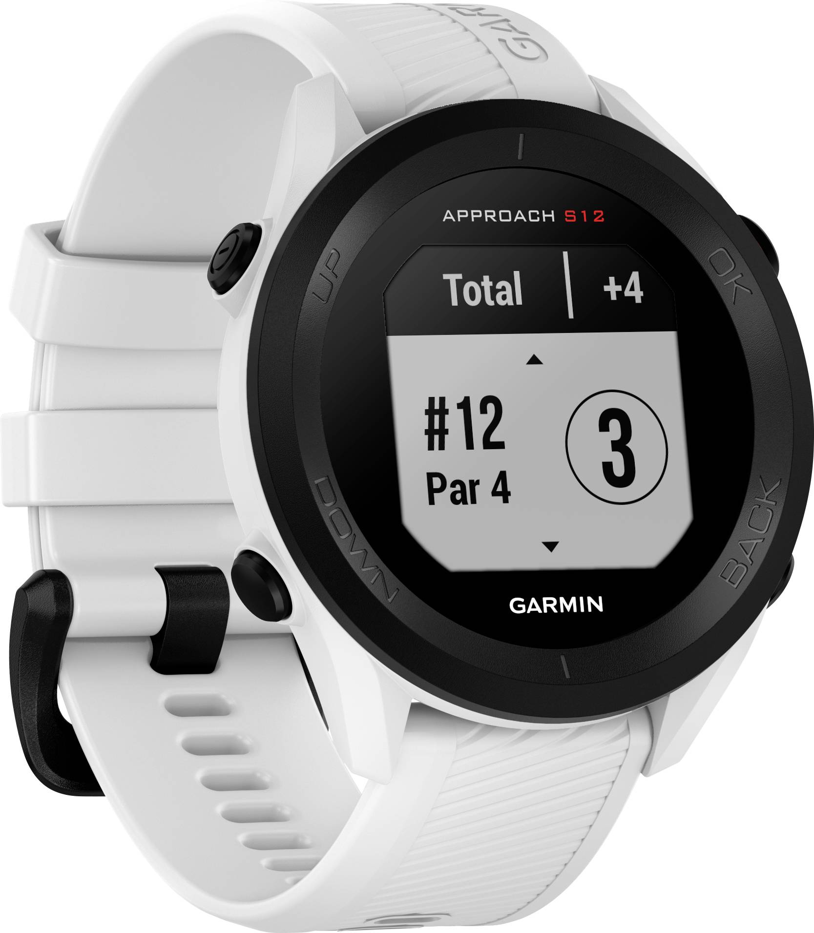 Garmin Approach S12 GPS-Golfuhr Weiß-3