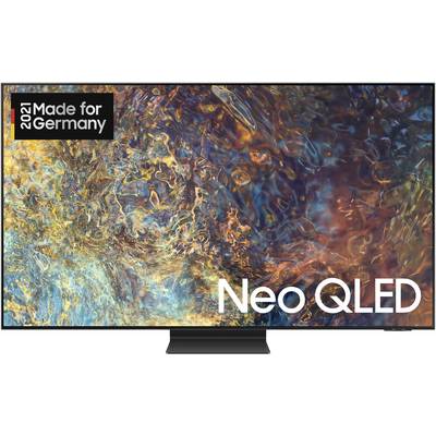 Samsung GQ85QN95A QLED-TV 214 cm 85 Zoll EEK F (A - G) DVB-T2, DVB-C, DVB-S2, UHD, Smart TV, WLAN, PVR ready, CI+ Silber