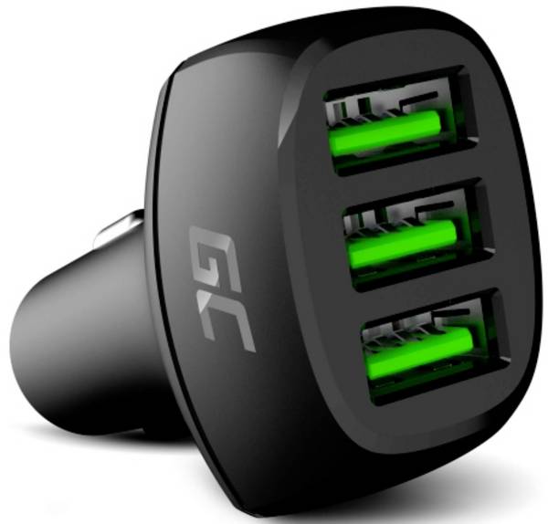 Green Cell PowerRide - Auto-Netzteil - 54 Watt - 3 A - Apple Fast Charge, GC Ultra Charge, Huawei Fast Charge, QC 3.0, A