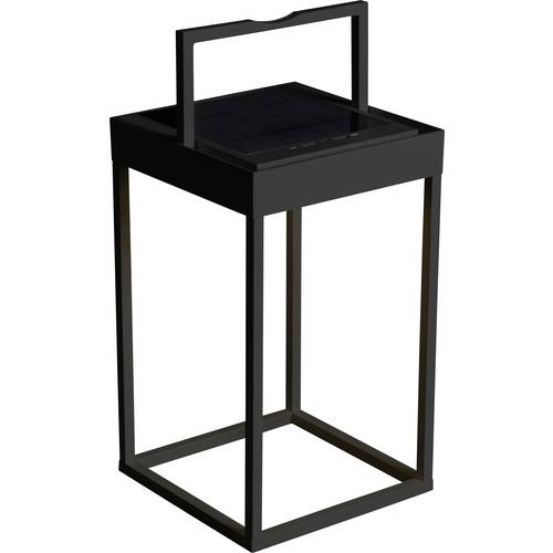 Konstsmide 7815-750 Portofino Solar-Dekoleuchte, USB-Leuchte LED LED fest eingebaut 3.7 W Schwarz