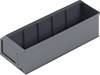 Alutec 66027 Sichtlagerkasten (L x B x H) 300 x 91 x 81 mm Dunkelgrau 1 St.