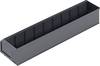 Alutec 66031 Sichtlagerkasten (L x B x H) 500 x 91 x 81 mm Dunkelgrau 1 St.
