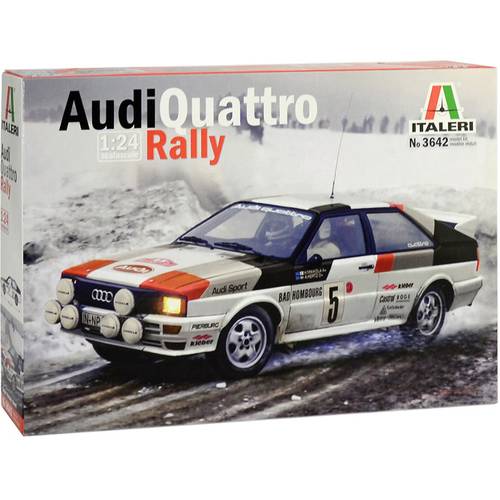 Italeri 3642 Audi Quattro Rally Automodell Bausatz 1:24