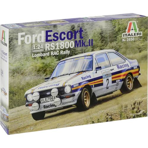 Italeri 3650 Ford Escort RS 1800 MK.II Lombard Automodell Bausatz 1:24
