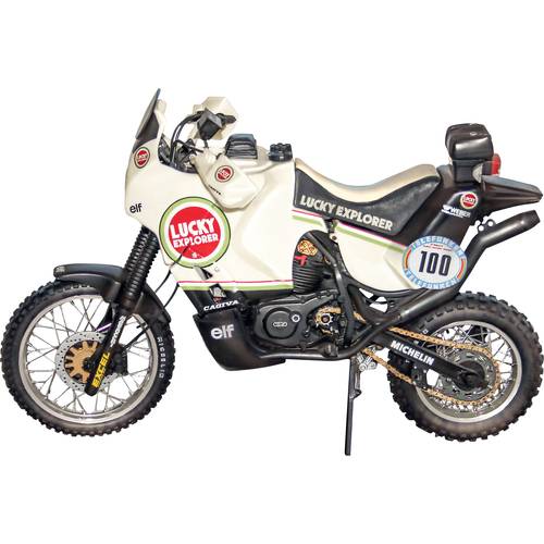 Italeri 4643 Cagiva Elephant 850 Winner 1987 Motorradmodell Bausatz 1:9