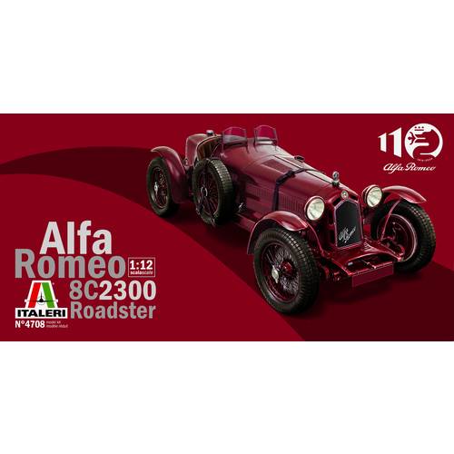 Italeri 4708 Alfa Romeo 8C/2300 1931-33 Automodell Bausatz 1:12