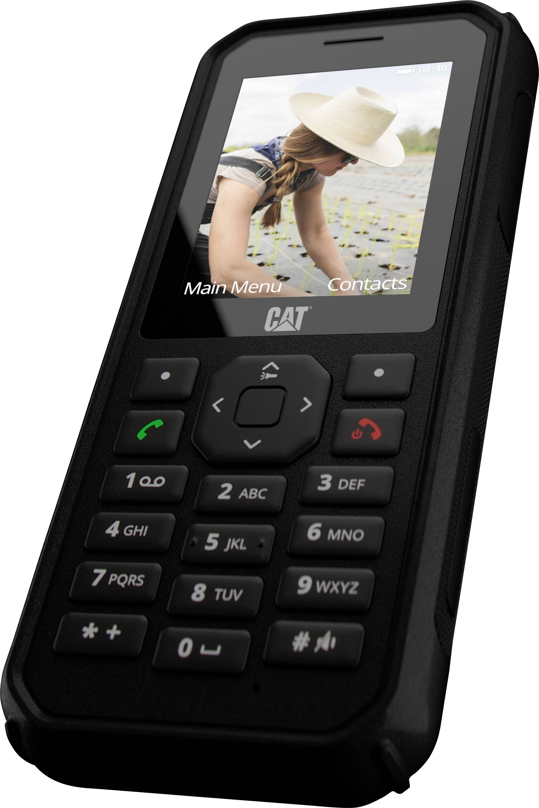 CAT B40 Dual-SIM-Handy Schwarz-3