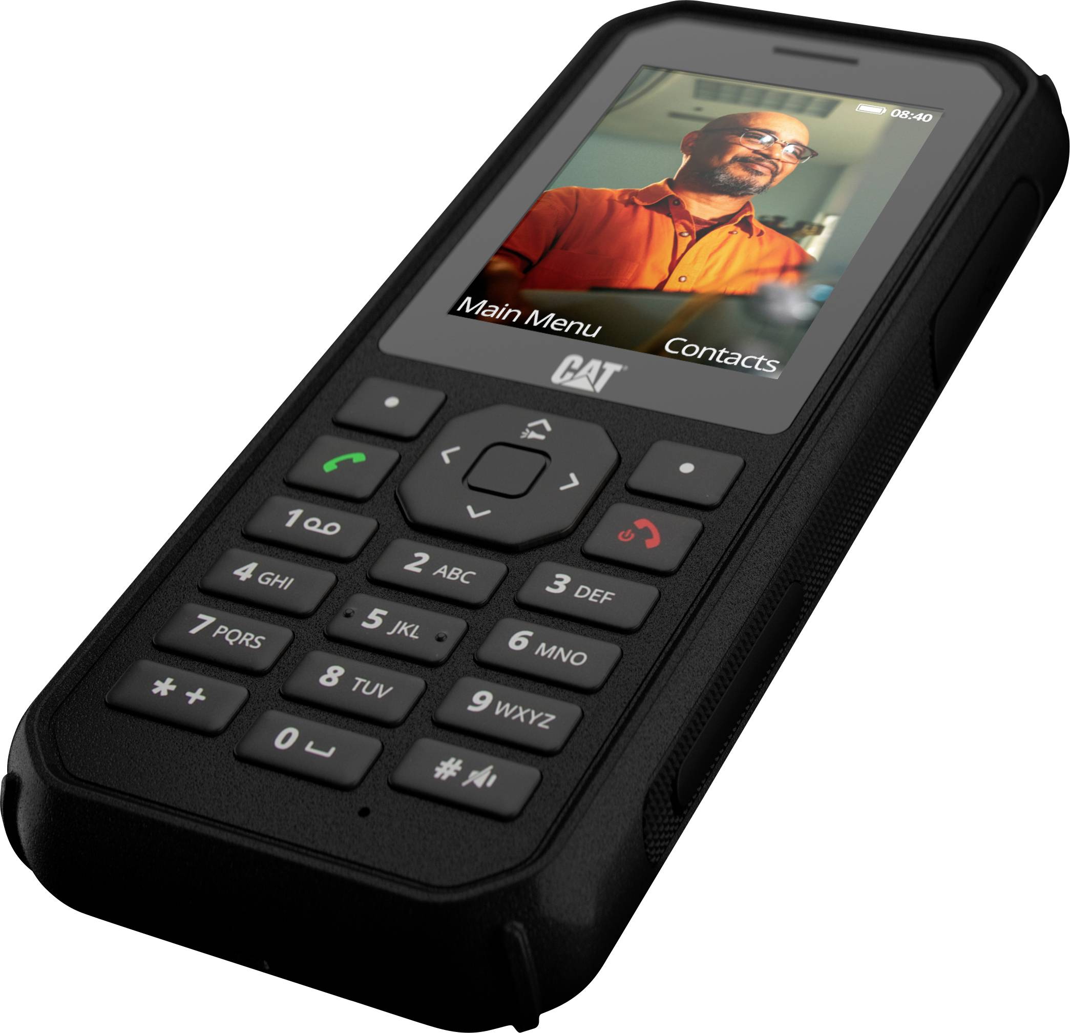 CAT B40 Dual-SIM-Handy Schwarz-5
