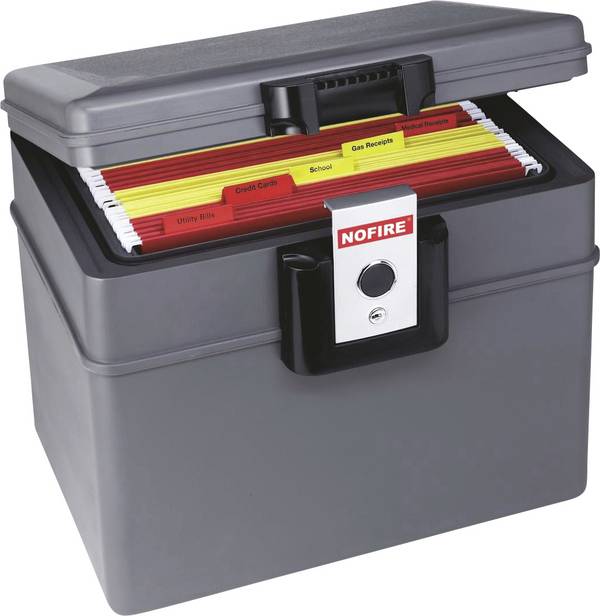 NOFIRE FA-2037FE 2037FE Feuerschutzbox feuergeschützt, wasserdicht, mit Hängeregister Schlüsselschloss